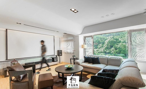 造型妝點，化解梁柱壓迫
